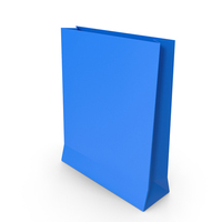 Blue Paper Bag PNG & PSD Images