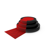 Black Podium With Red Carpet PNG & PSD Images