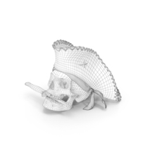 Wireframe Pirate Skull PNG & PSD Images