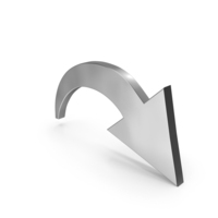 Silver Arrow Icon PNG & PSD Images