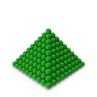 Green Sphere Pyramid PNG & PSD Images