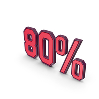 Percentage 80 PNG & PSD Images