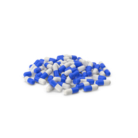 Pill Capsules Pile PNG & PSD Images