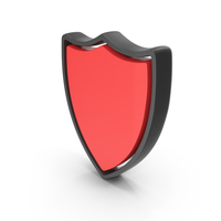 Red Shield Symbol PNG & PSD Images