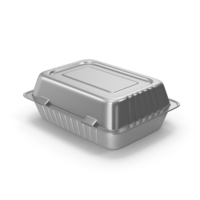 Silver Food Container PNG & PSD Images
