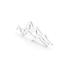 White Mountain Symbol PNG & PSD Images
