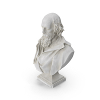 Sculpture Bust Tennyson PNG & PSD Images