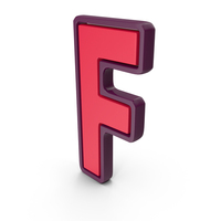Letter Red F PNG & PSD Images
