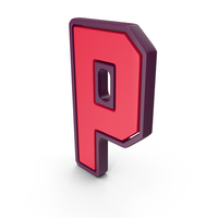 Letter Red P PNG & PSD Images
