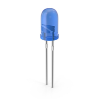 Blue LED Diode PNG & PSD Images