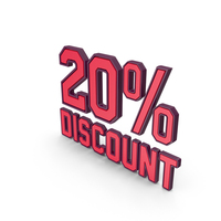 Discount Percentage 20 PNG & PSD Images