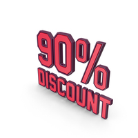 Discount Percentage 90 PNG & PSD Images
