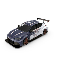 Seat Leon Cupra E-Racer Electric Racing Car PNG & PSD Images