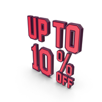 Up To Off Percentage 10 PNG & PSD Images
