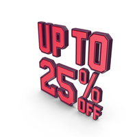 Up To Off Percentage 25 PNG & PSD Images