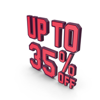 Up To Off Percentage 35 PNG & PSD Images