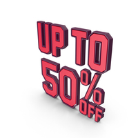 Up To Off Percentage 50 PNG & PSD Images