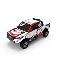 Toyota Hilux Rally Dakar 2019 PNG & PSD Images