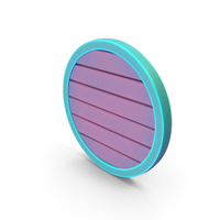 Blue Circle With Frame PNG & PSD Images