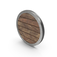 Wooden Circle With Frame PNG & PSD Images