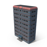 Blue Multi Storey Building PNG & PSD Images
