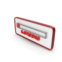 Red Dual Sided Game Loading Progress Bar Symbol PNG & PSD Images