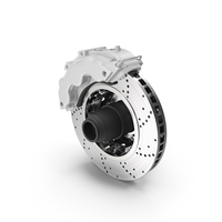 White Brake Disc PNG & PSD Images