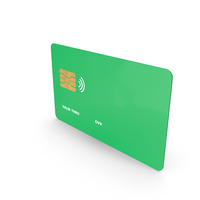 Blank Green Credit Card PNG & PSD Images