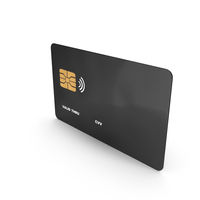 Blank Black Credit Card PNG & PSD Images