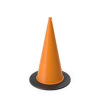 Orange Traffic Cone PNG & PSD Images