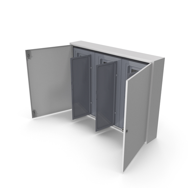Industrial Large Cabinet With Fuses PNG & PSD Images