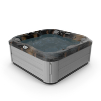 Jacuzzi J 335 Hot Tub Midnight with Water PNG & PSD Images