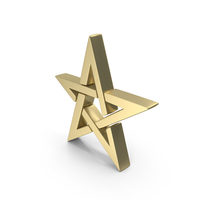Gold Star Symbol PNG & PSD Images
