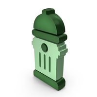 Green Fire Hydrant Symbol PNG & PSD Images