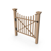 Wooden Fence Gate PNG & PSD Images