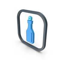 Cooking icon symbol Blue PNG & PSD Images