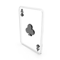 Playing Cards Clubs Clovers glass PNG & PSD Images