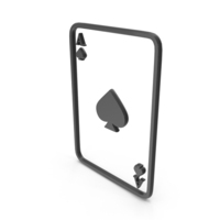 Black Spade Playing Card PNG & PSD Images
