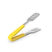 Food Tong Yellow PNG & PSD Images