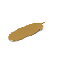 Leaf Design Logo Gold PNG & PSD Images
