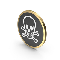 White Toxic Symbol PNG & PSD Images