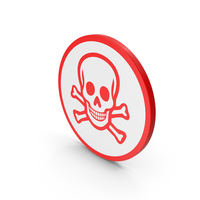 Red Toxic Symbol PNG & PSD Images