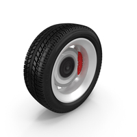 Wheel With Disk Brake PNG & PSD Images