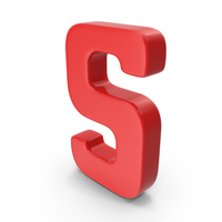 Red Letter S PNG & PSD Images
