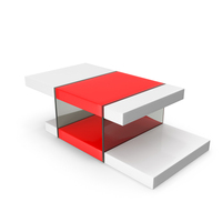 Sturado Red Coffee Table PNG & PSD Images