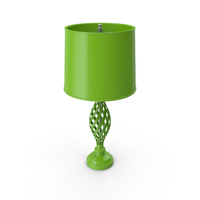 Green Table Lamp PNG & PSD Images