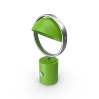 Green Semi Circular Lamp PNG & PSD Images