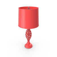 Red Table Lamp PNG & PSD Images