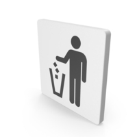 Dustbin Sign PNG & PSD Images