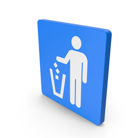 Blue Cleanliness Symbol PNG & PSD Images